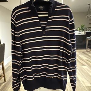 Brooks brothers quarter zip sweater 346